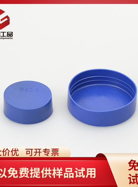 01101蓝色钢管保护帽