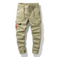 Men cotton Cargo Casual fashion Trousers Pants Jogger khaki