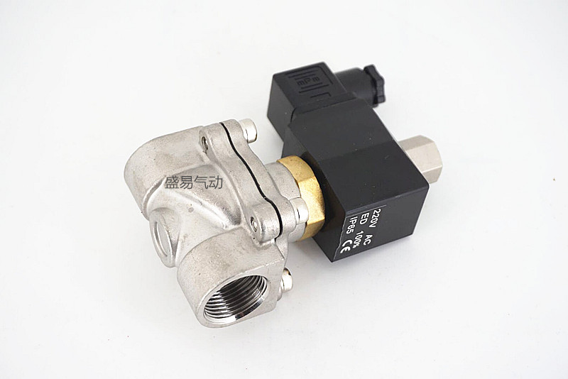 6分不锈钢常开电磁阀 2WT200-20水阀气阀 DN-20 220V 24V TXPC