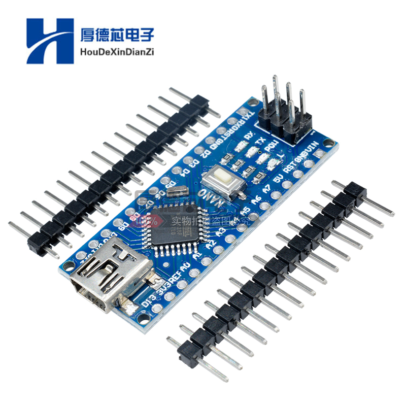 Nano V3.0 CH340G改进版 ATMEGA328P  USB转TTL 电子积木