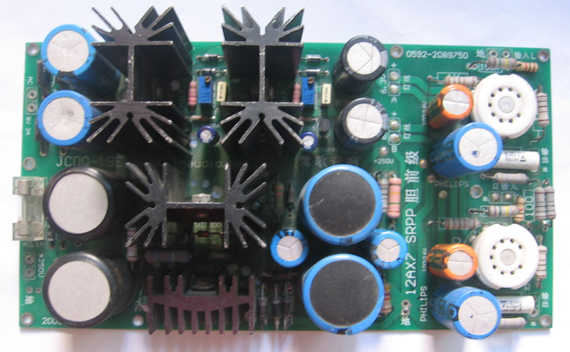 立体声电子管胆前级放大