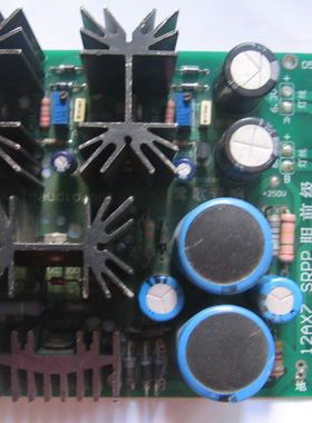 6N4 （12AX7 ）立体声电子管SRPP胆前级放大电路成品板 JCDQ19D