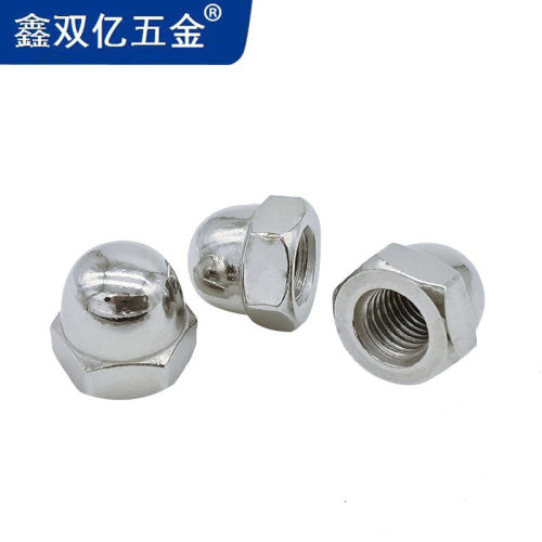 镀锌铁盖型螺母装饰帽不