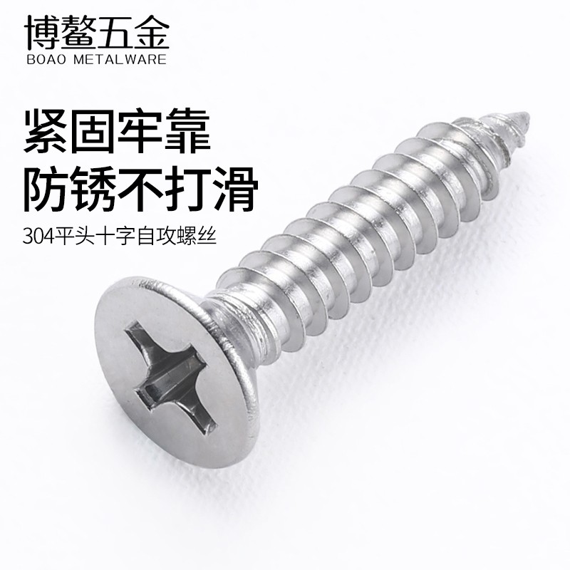 不锈钢平头自攻螺丝加长