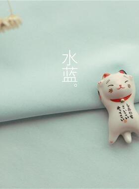 全棉布料纯色府绸素色白色布黑红布服J装男女衬衫X面料手工G棉布