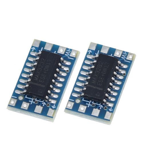 MAX3232电平转TTL电平转换板 mini RS232 MCU 串口转换模块