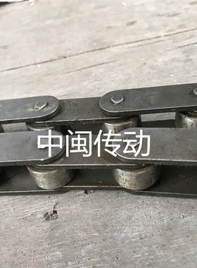 2082双节距打滚子链条  C216AL传动链  2寸双节距节距50.8输送链