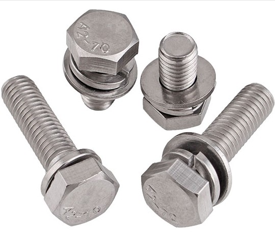 不锈钢切边外六角三组合