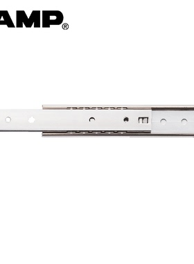 日本lamp蓝普304不锈钢微型滑轨3/4伸展双向滑动二节导轨SCRW2-15
