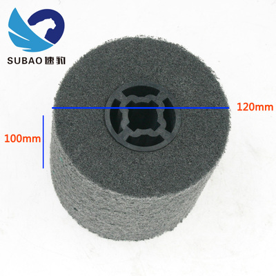 速豹不锈钢拉丝机轮尼龙