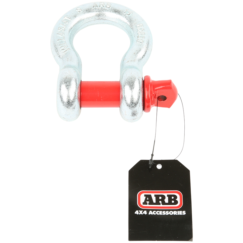 运良改装 ARB 4 .75吨拖车钩扣银色拖车卸扣U型拖车卸扣救援工具