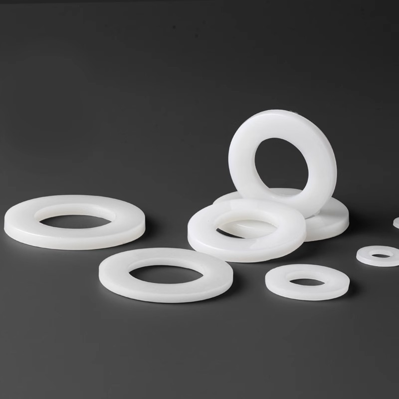 黑白色尼龙螺丝垫片塑料