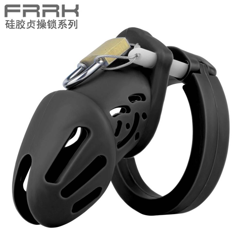 FRRK114款硅胶制止锁男刺激痒具锁cb锁贞洁器二弟笼子玩具热卖道
