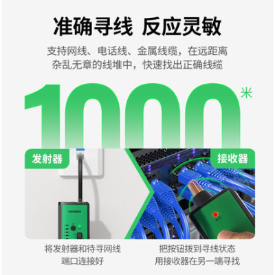 绿联网络寻线仪电话测支