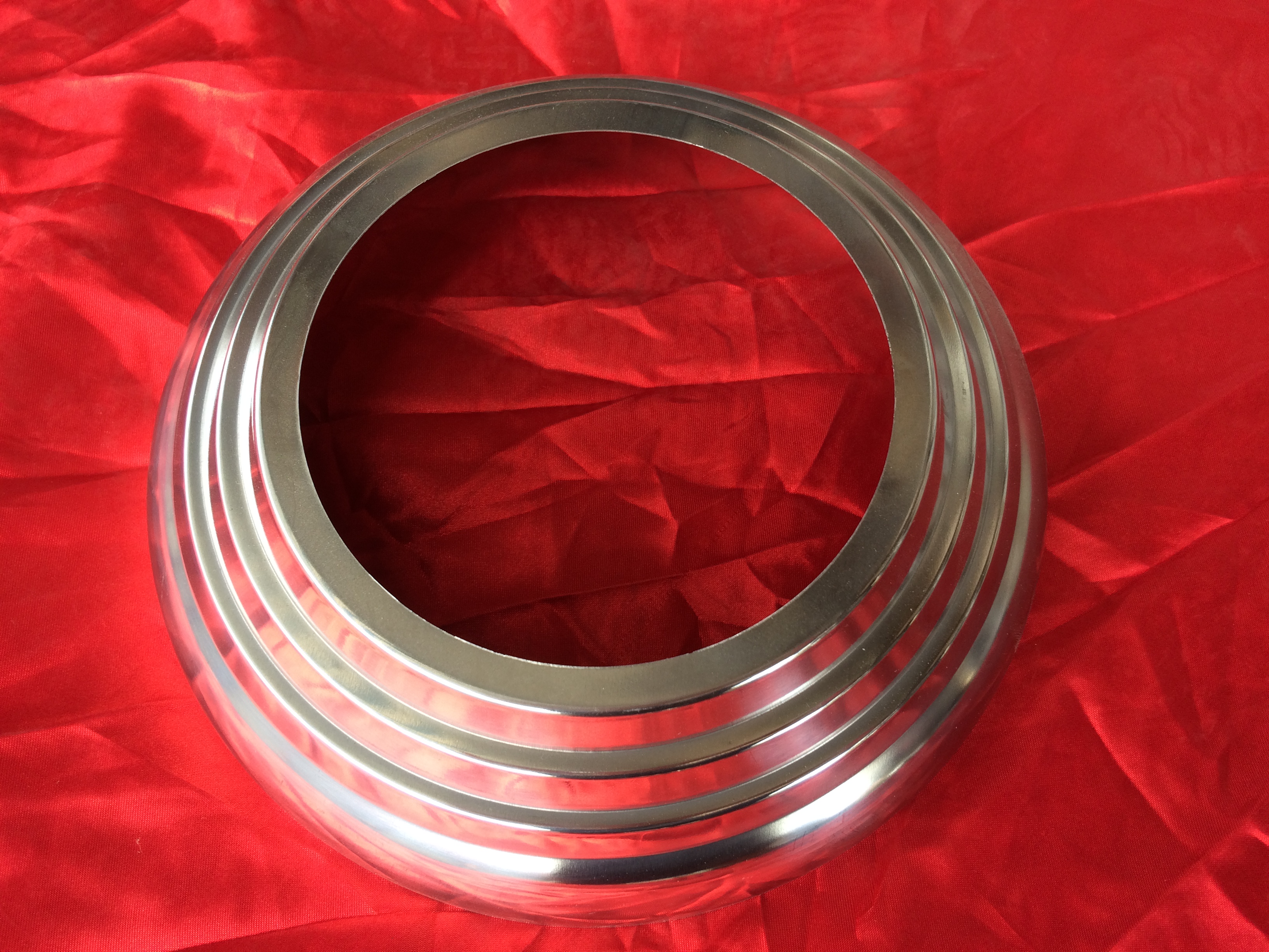 不锈钢圆管底盖脚盖圆球固定支件装饰球摆件底座球托座圆管装饰盖