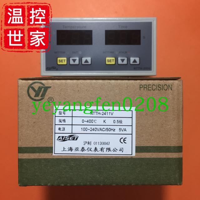 上海亚泰NTTH-2411V时间温控一体智能表NTTH 2000烫画机ntth2411v