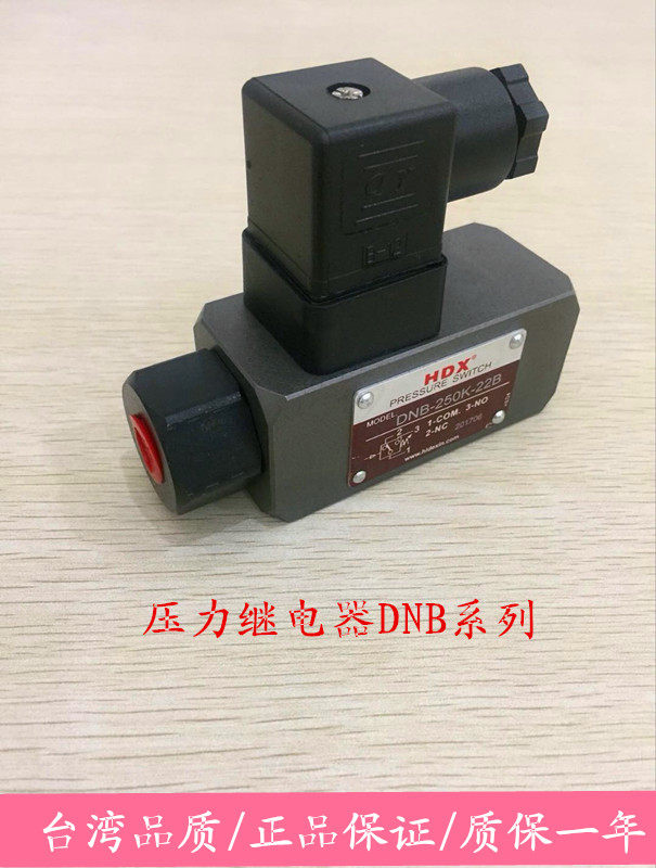 hdx液压压力继电器dnb-100k-22b 250k 360k40k dnb-150k/70k-22b