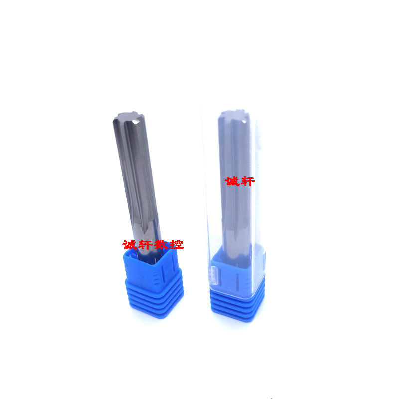 YG6X整体硬质合金钨钢铰刀加长机用绞刀2 3 4 5 6 7 8 9 10 12 16