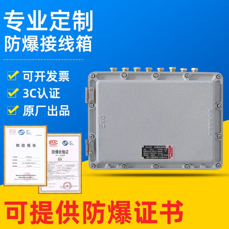 防爆接线箱铝合金端子等