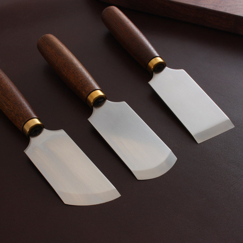 胡桃木柄D2日式削薄刀 裁皮刀 斜刀圆刀手工DIY皮革皮具刀下料刀,婴童尿裤,隔尿裙,淘宝优惠券,粉丝福利购,淘宝优惠卷
