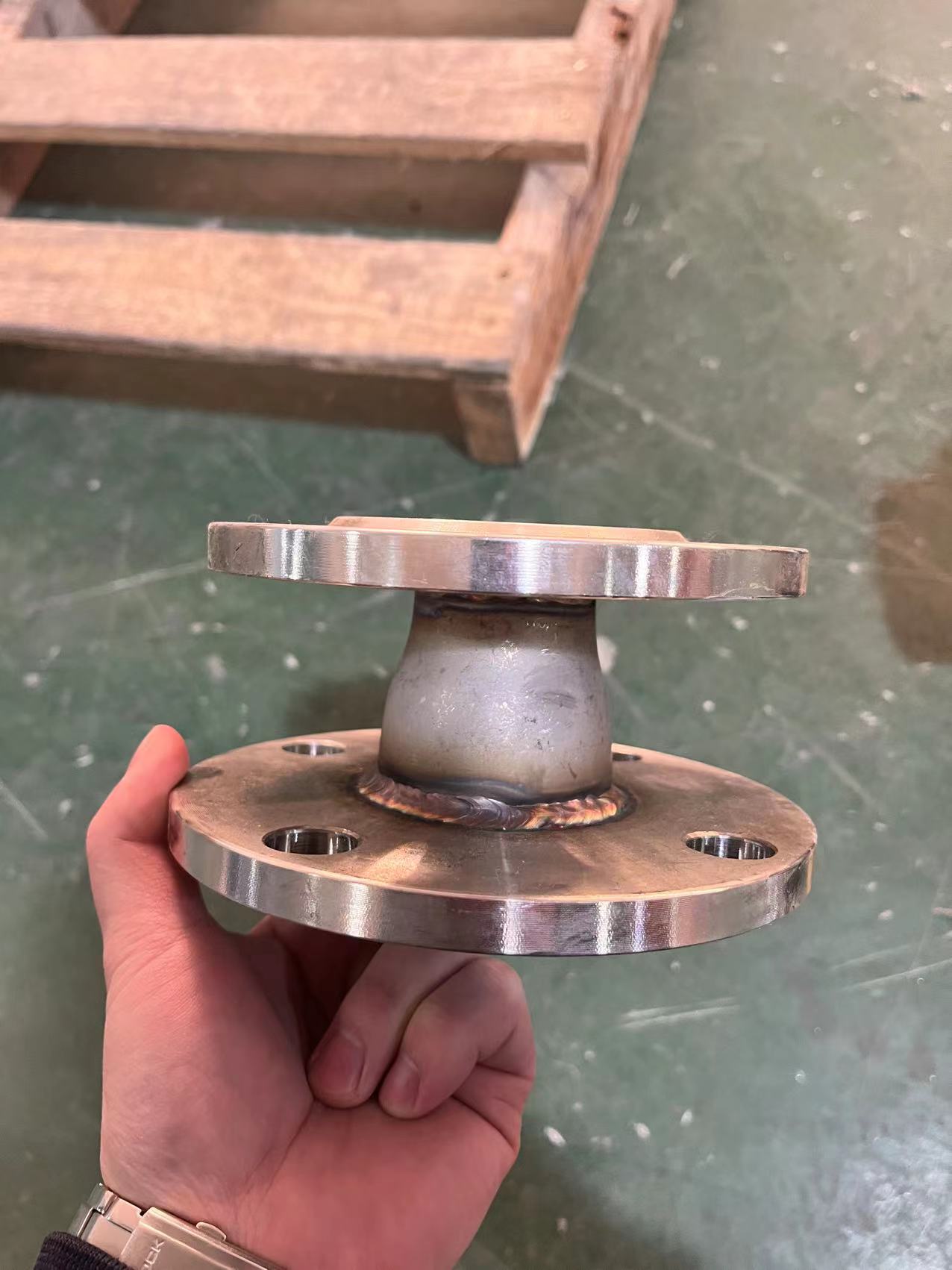 不锈钢异径法兰大小头同