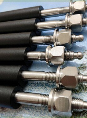 小牛UB短尾架减震加强加固杆m10不锈钢中轴加长轴套固定后减震