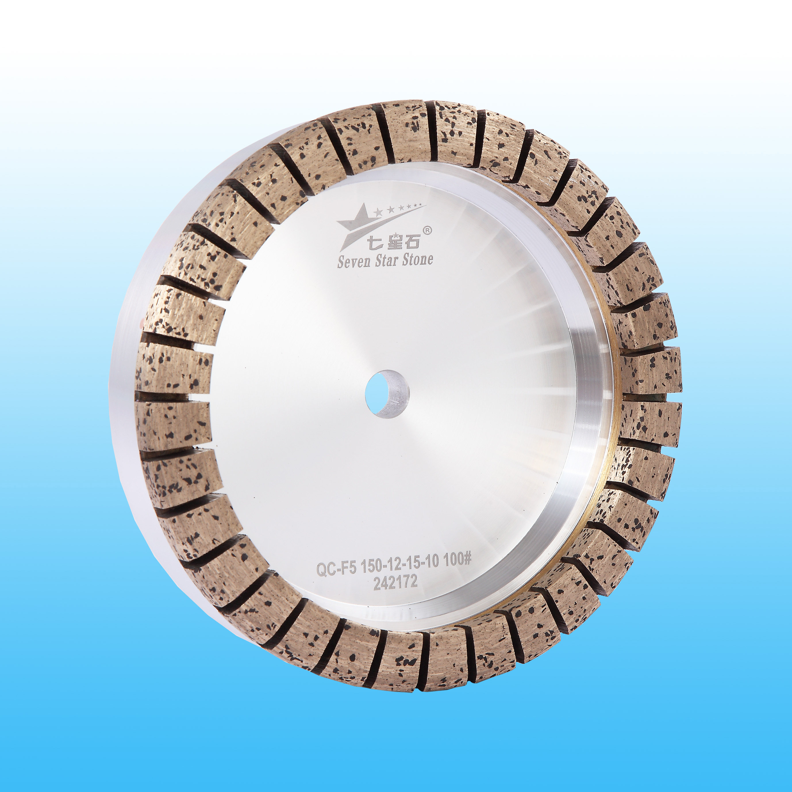 七星石全齿金刚轮双边机金刚轮玻璃磨边机金刚轮磨轮金刚石砂轮