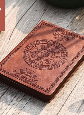 Portable PU Leather Notebook Diary Notepad Stationery Gift0