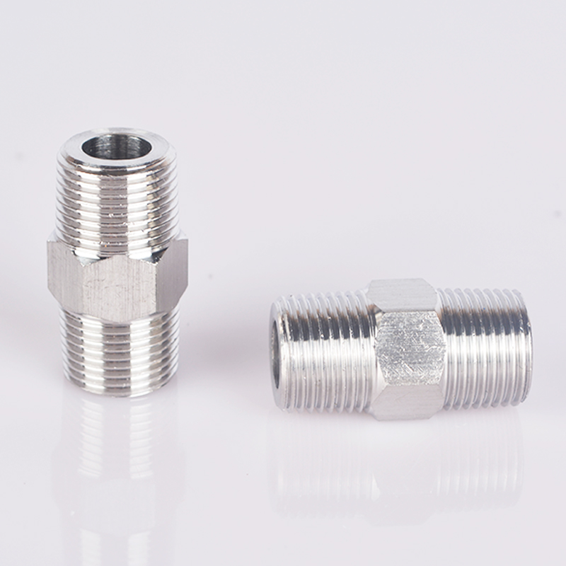 不锈钢304双外丝直通   加厚高压对丝  大小头异径外丝 规格齐全