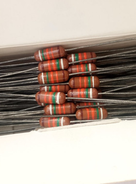 42R欧62K66.5K71K75K80K953K色环0.5W 进口DALE达尼 2%金属膜电阻