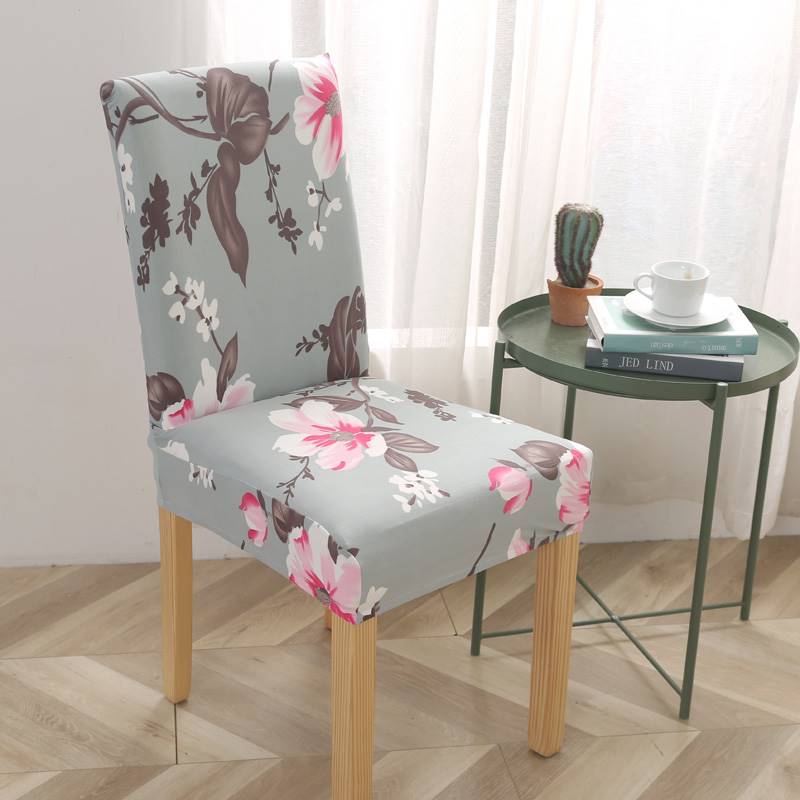 Chair Covers Spandex Flower Printing Chair Cover Dining nive