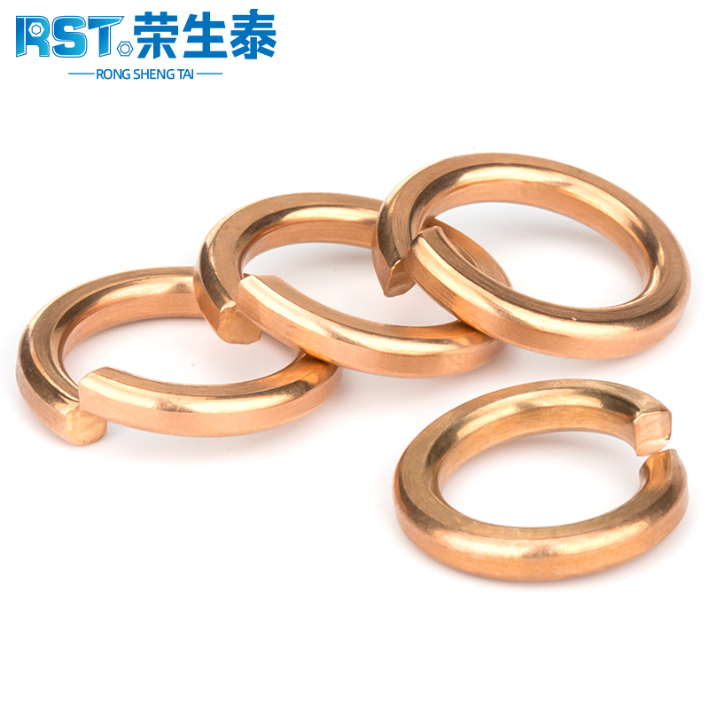 铜弹垫弹簧垫圈青铜弹簧垫片华司(GB93)M3M4M5M6 M8M10M12M16M18