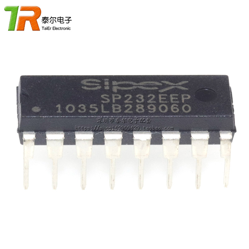 原装进口 直插 SP232EEP DIP-16  可代 MAX232EPE/CPE