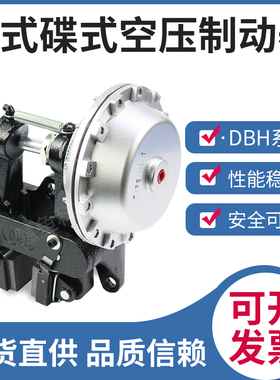TYPE N0.5空压碟式刹车制动器卧式气缸蝶刹DBH-205气囊刹DBH-106
