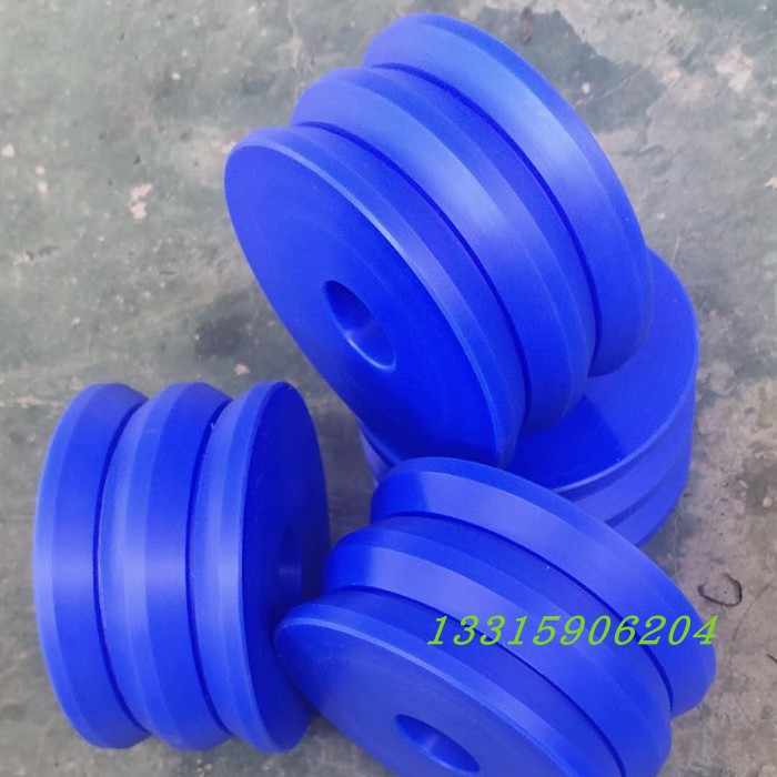 定做滑轮蓝色耐高温磨起