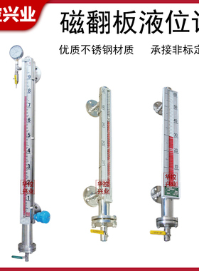 华控磁翻板液位计带远传 磁性浮子液位计 水位计油位计