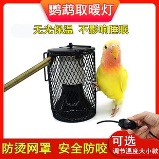 鹦鹉取暖灯幼鸟用保暖灯陶瓷灯罩加热器玄风窝冬季用品鹦鹉笼取暖