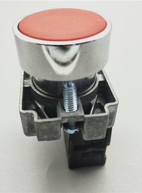 22mm森奥红色一常闭自复位平头按钮 ZB2BZ102C+ZB2BA4C=XB2BA42C