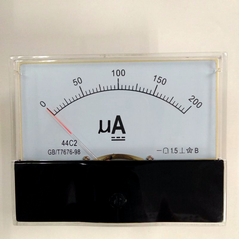 44C2-100UA 200uA 300UA 500UA 1000UA指针式直流微安电流表 DC