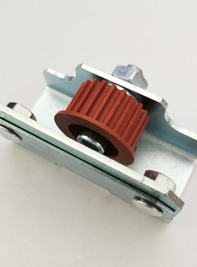 红色皮带轮  西尔康门机皮带轮 轿厢  38*20*6000 22齿5MM齿