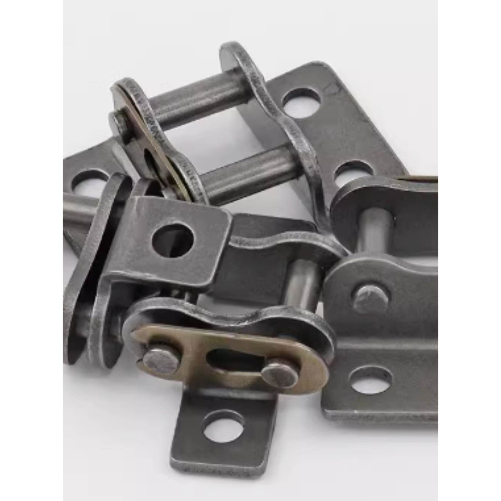 08B/10A/12A/16A/20A双侧单侧单孔双孔弯板链扣传动链条带耳接头