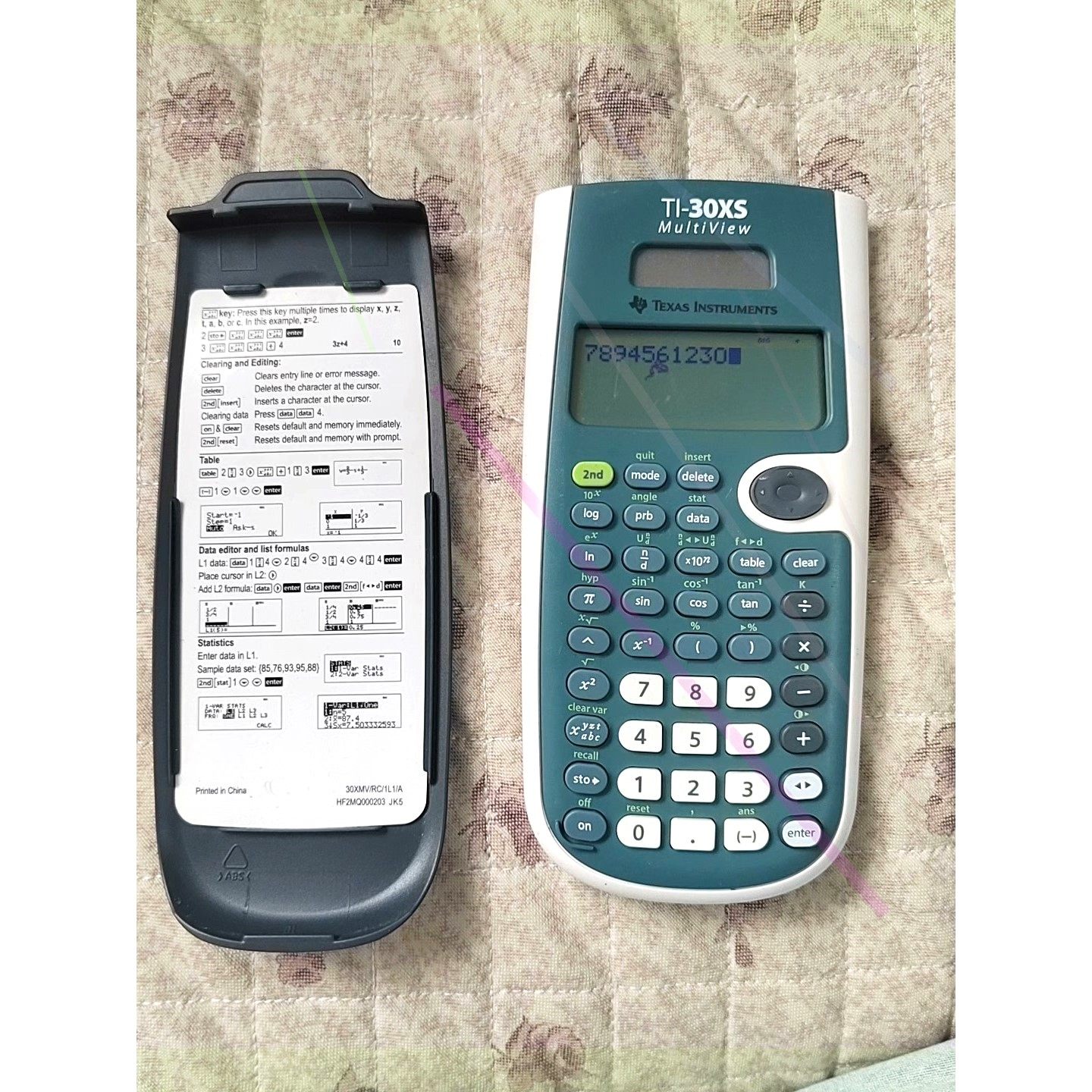 询价出个 TI-30XS MultiView 科学函数计议价