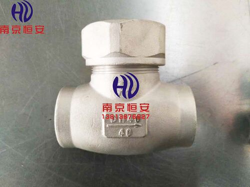 DH61F-40P不锈钢低温单向阀液氧 氮 氩 二氧化碳低温止回阀逆止阀