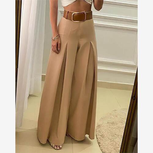 HighWaistPledLn欧美风纯