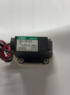 CKD电磁阀EXA-C8-02C-3全新原装真品DC24V秒发货