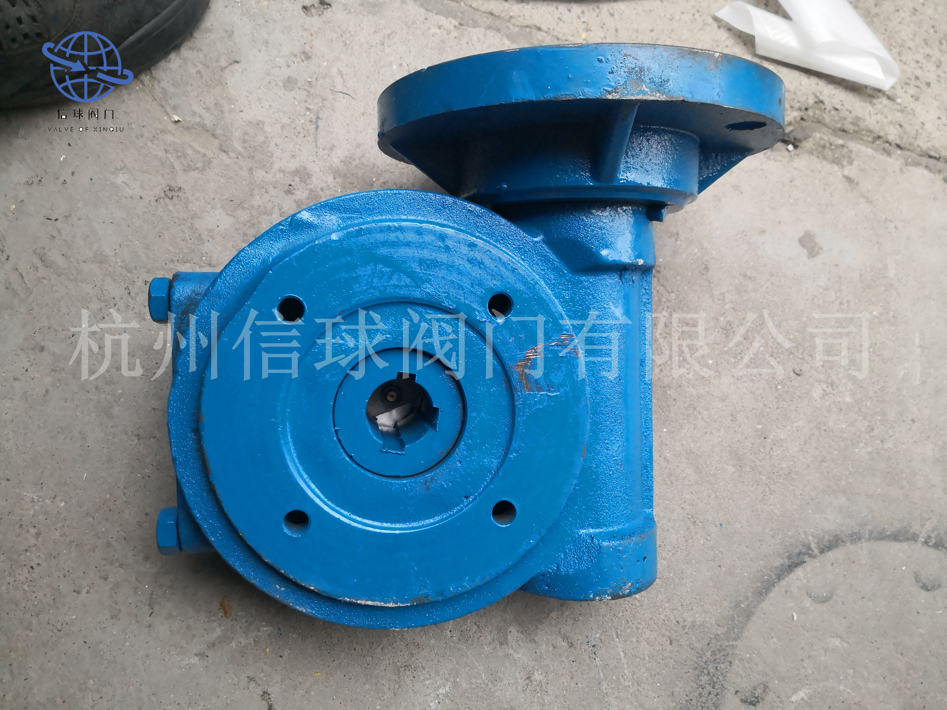 电动球阀大口径蝶阀电动头传动执行器/电动球阀蜗轮头带三爪涡轮