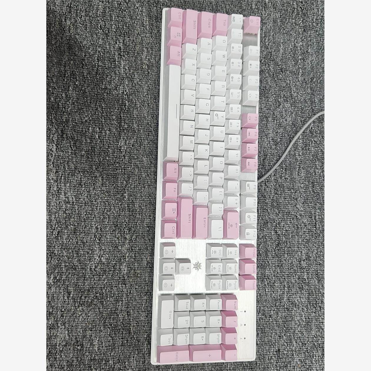 黑峡谷gk715有线机械键盘 热插拔机械键盘 凯华box白轴-议价商品