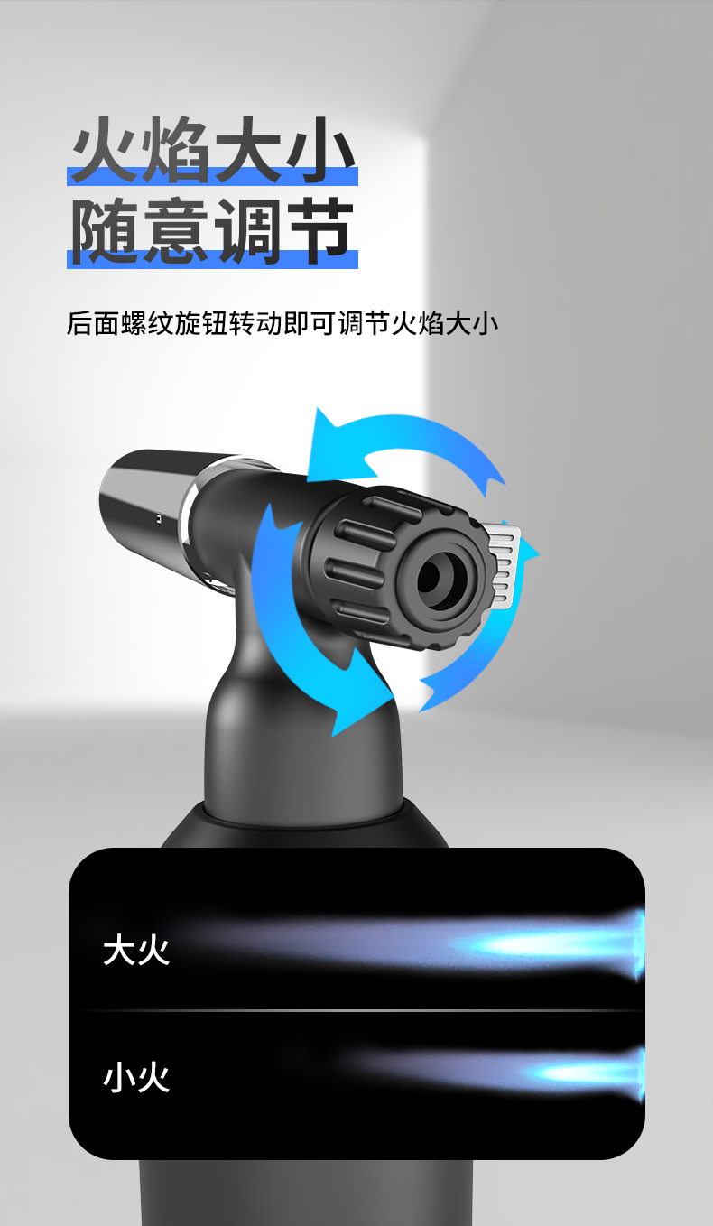 高温融金验金喷枪熔金火枪打金工具烧黄金银首饰焊枪手持便携炼金