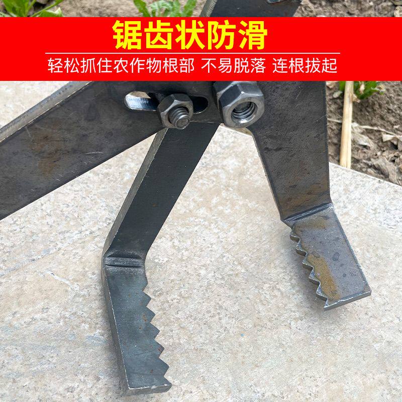 拔杆神器农用拔木薯茄子根户外拔玉米棉花小树根多功能起杆器农具