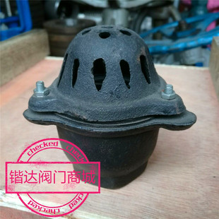 铸铁丝口底阀抽水泵底阀软管阀门清水过滤器水管笼头花篮滤网